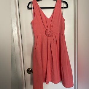 Lilly Pulitzer Vintage Peach Tweed Dress (Size 6)